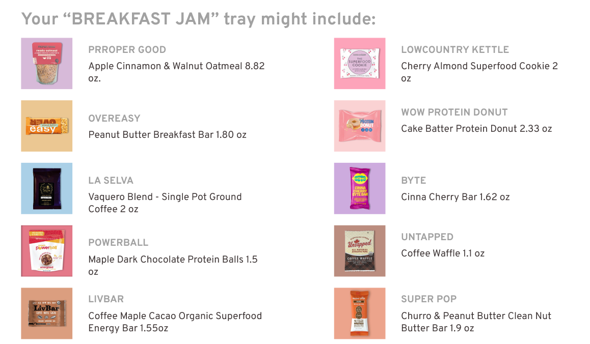 Jam Support Breakfast Breakfast Jam – SnackMagic In Person